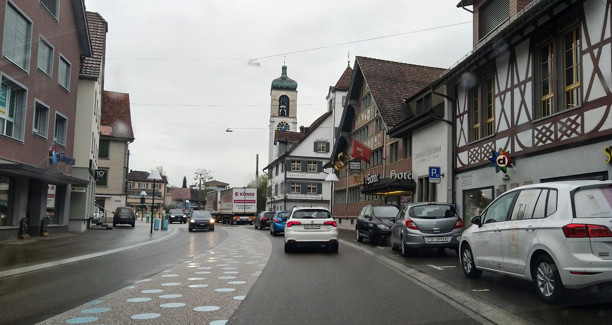 Swiss town of Haag