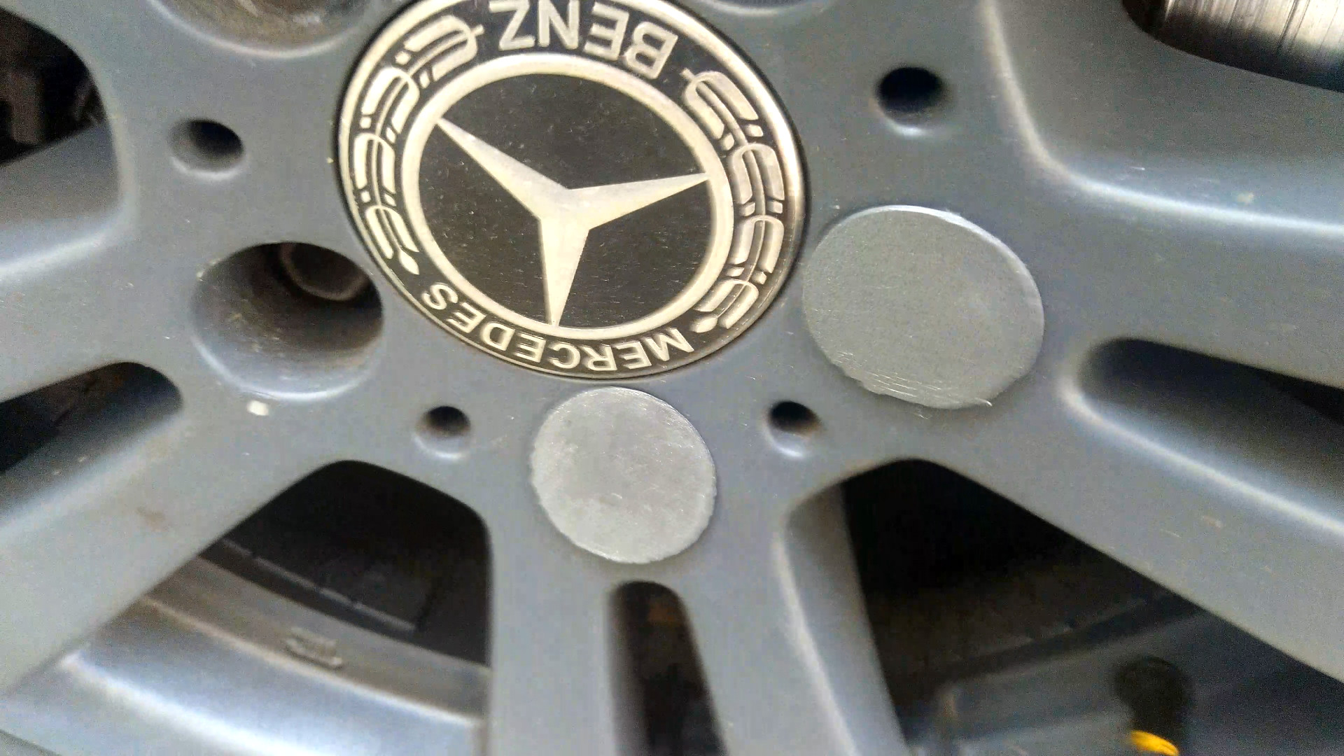 3D design & print of Mercedes E Class wheel nut caps